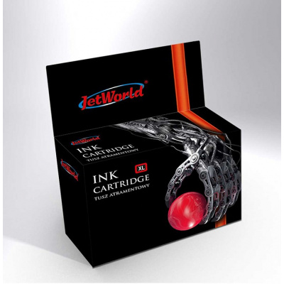 JetWorld PREMIUM compatible ink cartridge pro HP 745 F9K06A red (chromatic red)