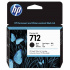 HP 712 3ED70A black original ink cartridge