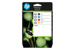 HP 937 6C400NE color (CMYK) multipack of original cartridges