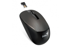Genius Mouse NX-7015 31030019401, 1600DPI, 2.4 [GHz], optic, 3tl., wireless, chocolate brown, 1 pc AA, Blue-eye senzor