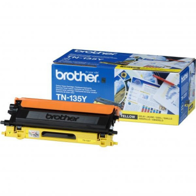 Brother TN-135Y yellow original toner