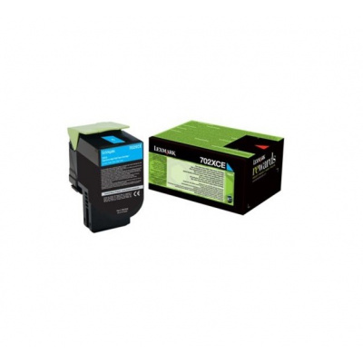 Lexmark 70C2XCE cyan original toner