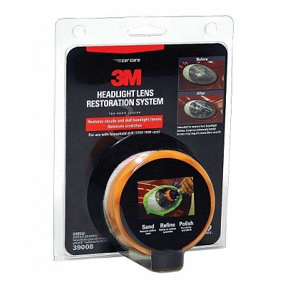 3M 39073 Headlight Restoration Kit