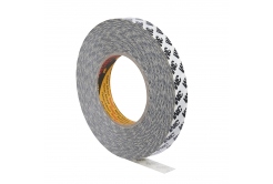 3M 9086 Double-sided adhesive tape, 25 mm x 50 m, thickness 0,19 mm (black logo)