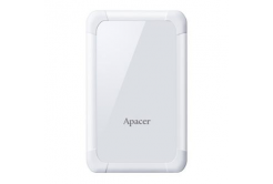 Apacer external hard disk, AC532, 2.5", USB 3.0 (3.2 Gen 1), 1TB, AP1TBAC532W-1, white