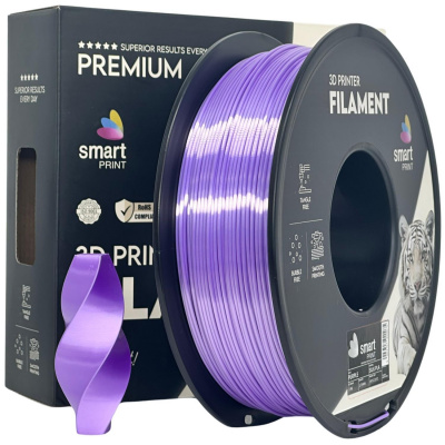 Smart Print FG-S93-E1, 3D filament, PLA Silk, 1,75mm, 1000g, Purple