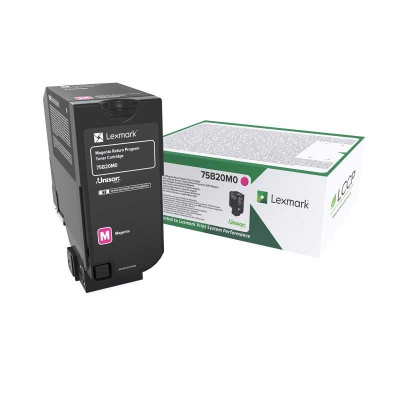 Lexmark 75B20M0 magenta original toner