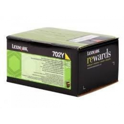 Lexmark 70C20Y0 yellow original toner