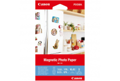 Canon Magnetic Photo Paper, foto papír, lesklý, bílý, Canon PIXMA, 10x15cm, 4x6&quot;, 670 g/m2, 5 pcs 3634C002, nespecifikováno