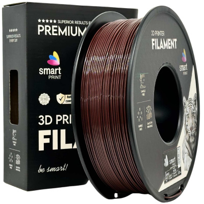 Smart Print FG-S205-E1, 3D filament, PETG, 1,75mm, 1000g, Coffee