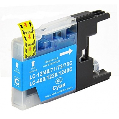 Brother LC-1240 / LC-1280 cyan compatible inkjet cartridge