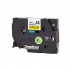 Compatible tape Brother TZ-C51/TZe-C51, signal 24mm x 8m, black text/yellow tape