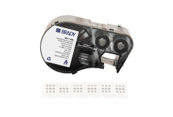Brady M4-7-498 / 170787, 12.70 mm, Vinyl, black text / white tape