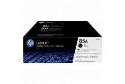 HP 85A CE285AD 2pcs black original toner