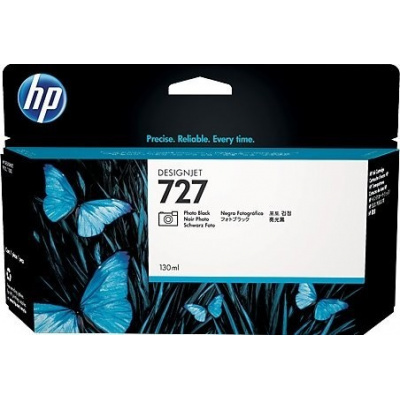 HP 727 C1Q12A matte black  original ink cartridge