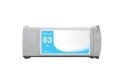 Compatible cartridge with HP 83 C4944A light cyan 