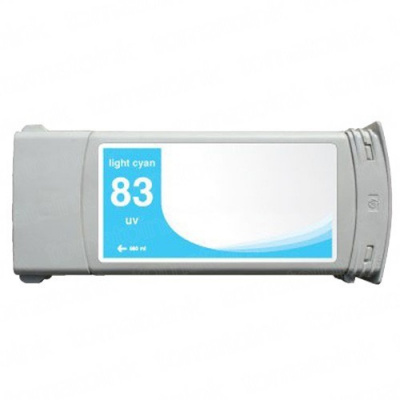 Compatible cartridge with HP 83 C4944A light cyan 