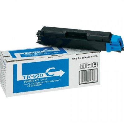 Kyocera Mita TK-590C cyan original toner