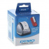 Dymo 99019, S0722480, 190mm x 59mm, white paper labels for wide folders