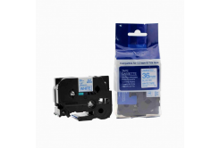Compatible tape Brother TZ-263 / TZe-263, 36mm x 8m, blue text / white tape