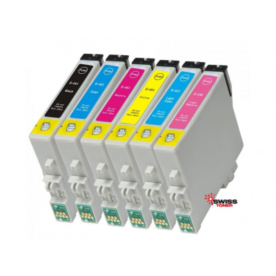 Epson T0487 multipack compatible ink cartridge