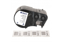 Brady M5-31-7425 / 170846, 38.10 mm, Polypropylene, black text / white tape