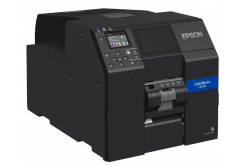 Epson ColorWorks C6000Pe C31CH76202, color label printer, peeler, disp., USB, Ethernet, black