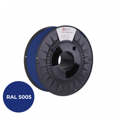 C-Tech 3DF-P-ABS1.75-5005 3D filament, PREMIUM LINE, ABS, RAL5005, 1,75mm, 1000g, Signal blue