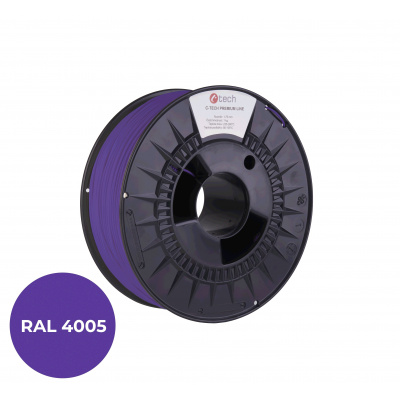 C-Tech 3DF-P-PLA1.75-4005 3D filament, PREMIUM LINE, PLA, RAL4005, 1,75mm, 1000g, Purple