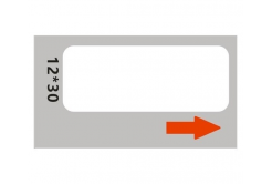 Niimbot labels RP A2A68601201, 12x30mm 210pcs White for D11 and D110