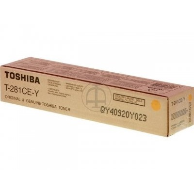 Toshiba T281CEY yellow original toner
