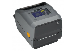 Zebra ZD621 ZD6A043-30ER02EZ label printer, 12 dots/mm (300 dpi), RTC, USB, USB Host, RS232, BT, Ethernet, Wi-Fi, kit (USB), grey