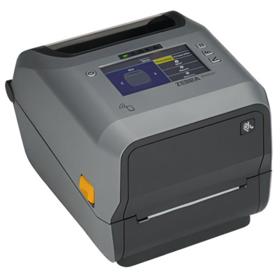 Zebra ZD621 ZD6A043-30ER02EZ label printer, 12 dots/mm (300 dpi), RTC, USB, USB Host, RS232, BT, Ethernet, Wi-Fi, kit (USB), grey