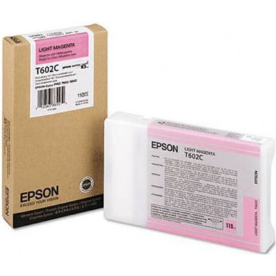 Epson T602C00 light magenta  original ink cartridge