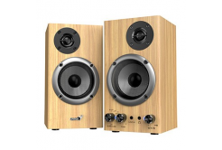Genius speakers SP-HF520BT, 2.0, 20W, pine color, AUX/Bluetooth 5.3