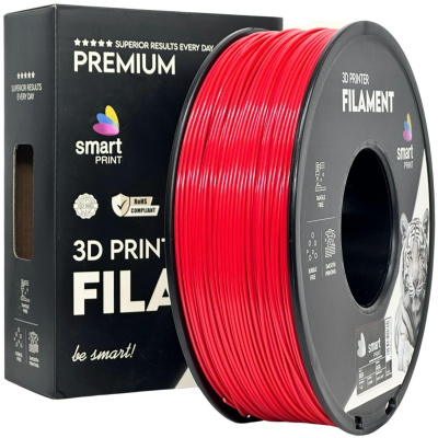 Smart Print FG-S138-E1, 3D filament, ASA, 1,75mm, 1000g, Red