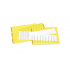Partex labels PF-20018KT49, 9,5 x 17,5 mm, yellow-white, 352 ks, A4 1 sheet