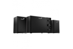Genius speakers SW-2.1 350, 2.1, 15W, black, control panel, bass and treble control, 3.5 mm jack, 40Hz~20kHz
