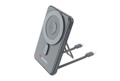 Verbatim, Power banka Charge ,n, Go se dvěma kabely, 5V, nabíjení telefonu, 32251, 5 000mAh, magnetické připevnění, šedá