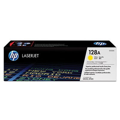 HP 128A CE322A yellow original toner