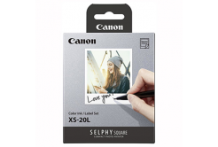 Canon XS-20L papír + ink, papír a folie, smolepící, bílý, 20 ks, 4119C002, termosublimační