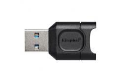 Kingston reader USB 3.0 (3.2 Gen 1), MobileLite Plus microSD, microSD, external, black, connector USB A