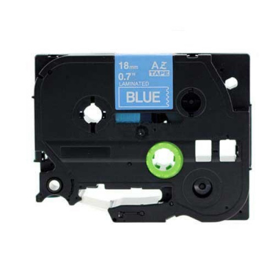 Compatible tape Brother TZ-545 / TZe-545, 18mm x 8m, white text / blue tape