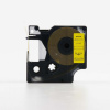 Dymo 53718, S0720980, 24mm x 7m, black / yellow, compatible tape