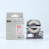 Epson LK-6TRN, ST24RW, 24mm x 9m, red text / clear tape, compatible tape