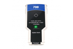 Compatible cartridge with 730 P2V71A matte black