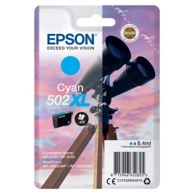 Epson 502XL T02W240 cyan original ink cartridge