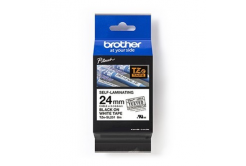 Brother TZ-SL251 / TZe-SL251 Pro Tape, 24mm x 8m, black text / white tape, original tape