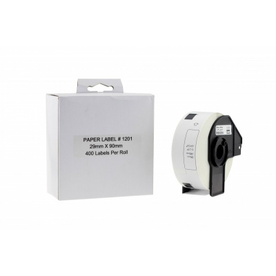 Brother DK-11201, 29mm x 90mm, roll, compatible labels
