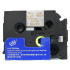Compatible tape Brother TZ-MQ934/TZe-MQ934, 12mm x 5m, gold text / satin silver tape
